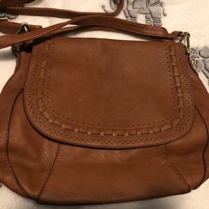Merona Brown Crossbody Bag
